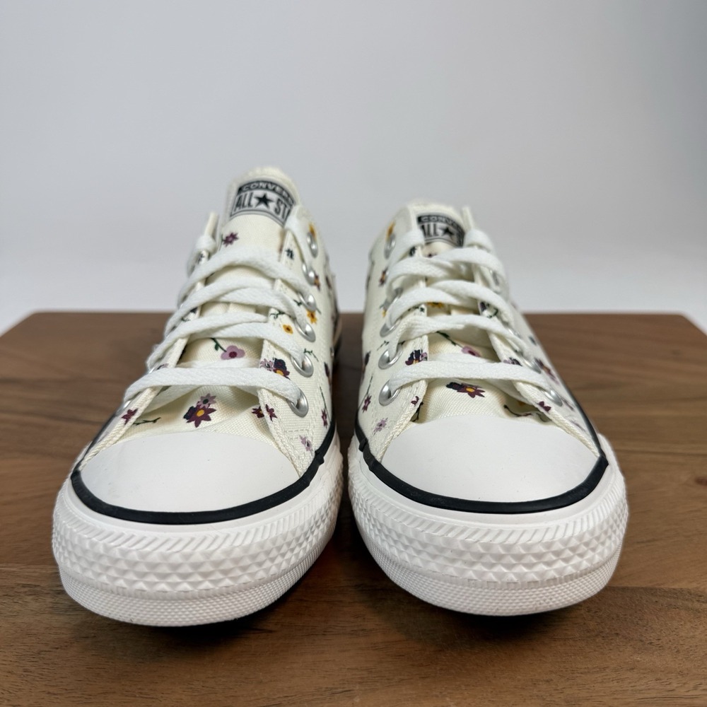 New NIB Womens Converse CTAS OX Egret Sporty Berry Low Sneakers‎ Shoes Size 8 M - Picture 3 of 8